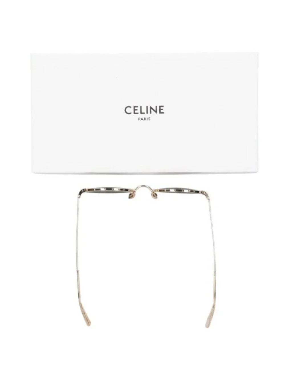 Celine Metal Round Frame Sunglasses Eyewear